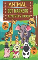 Animal dot markers activity book for kids ages 2+