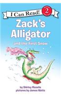 Zack's Alligator and the First Snow: A Winter and Holiday Book for Kids(I Can Read Level 2)