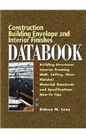 Building Envelope and Interior Finishes Databook