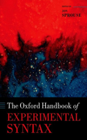 Oxford Handbook of Experimental Syntax