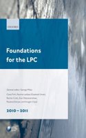Foundations for the LPC 2010-2011 (Legal Practice Course Guide)