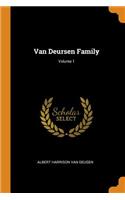 Van Deursen Family; Volume 1