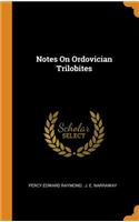 Notes On Ordovician Trilobites