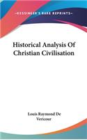 Historical Analysis Of Christian Civilisation