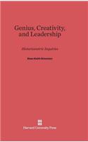 Genius, Creativity, and Leadership