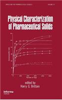 Physical Characterization of Pharmaceutical Solids