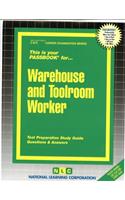 Warehouse and Toolroom Worker: Passbooks Study Guide