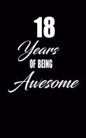 18 years of being awesome