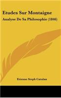 Etudes Sur Montaigne