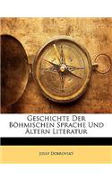 Geschichte Der B Hmischen Sprache Und Ltern Literatur