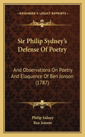 Sir Philip Sydney's Defense Of Poetry