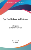 Pope Pius XII, Priest and Statesman