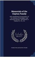 Memorials of the Clayton Family