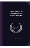 Einleitung In Die Philosophischen Wissenschaften