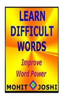 Learn Difficult Words