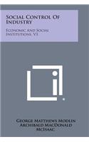 Social Control of Industry