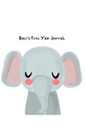 Baby's First Year Journal