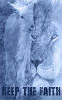 The Lion and the Lamb - 3 Year Monthly Planner - Bible Quotes - Keep the Faith