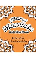 Floral Mandala Coloring Book