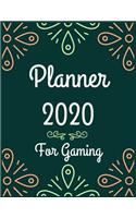 Planner 2020 for gaming