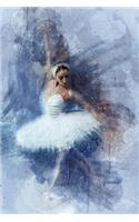 Ballerina Notebook: Notebook graph paper 120 pages 6x9 perfect as math book, sketchbook, workbook and diary for the best ballerina in the world