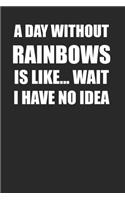 Rainbow Lover Notebook 120 Pages Lined for Rainbow Fans