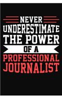 Never Underestimate The Power Of A Professional Journalist