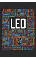 Leo Words: 6x9 Ruled Notebook, Journal, Daily Diary, Organizer, Planner