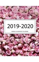 2019 - 2020 Weekly and Monthly Planner: Calendar Schedule + Organizer - Inspirational Quotes (2019-2020 Academic Planners