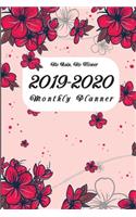 Planner Notebooks 2020: Two Year - Monthly Calendar Planner 6 x 9'' - 24 Months For Academic Agenda Schedule Organizer