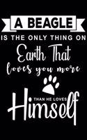 A Beagle is the only thing on earth that loves you more
