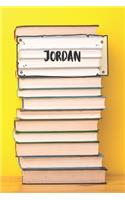 Jordan: Ruled Travel Diary Notebook or Journey Journal - Lined Trip Pocketbook for Men and Women with Lines