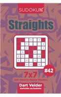 Sudoku Small Straights - 200 Hard to Master Puzzles 7x7 (Volume 42)