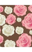Neapolitan Rose: Bright, Colorful, Fun, Blank Combo Combination Notebook/Journal Hybrid. Use This Fun Journal for School Work, or as a Private Journal, Diary, or Dre