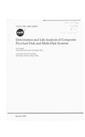 Deformation and Life Analysis of Composite Flywheel Disk and Multi-Disk Systems