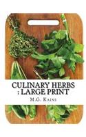 Culinary Herbs