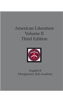 American Literature Volume II Third Edition