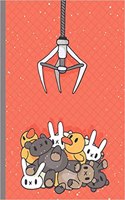 Stuffed Animals and the Claw: Cannabis Rating Journal Notebook: Personal Marijuana (Medical & Recreational Use) Review for Pain, Anxiety, Depression, Migraine, and Arthritis Reli