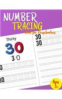 Number Tracing Book For Preschoolers