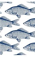 Journal Fish Design Pattern: (Notebook, Diary, Blank Book)(Patterns Designs Journals Notebooks Diaries)