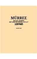Murree Bullet Journal, Blank Page, Dot Grid Notebook, 8.5