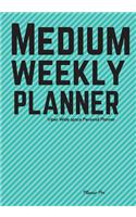 Viper Medium Weekly Planner: Wide space Personal Planner/At a glance Medium Planner/Day Planner and Organizer/ Personal Organizer and Planner(Medium Personal Planner/Functional Wide Space Planners)