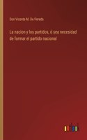 nacion y los partidos, ó sea necesidad de formar el partido nacional