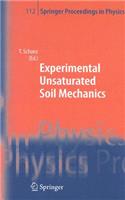 Experimental Unsaturated Soil Mechanics: (112 Springer Proceedings in Physics)