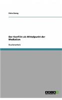 Der Konflikt als Mittelpunkt der Mediation
