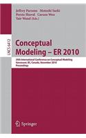 Conceptual Modeling - Er 2010