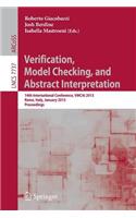 Verification, Model Checking, and Abstract Interpretation: 14th International Conference, Vmcai 2013, Rome, Italy, January 20-22, 2013, Proceedings