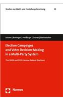 Election Campaigns and Voter Decision-Making in a Multi-Party System