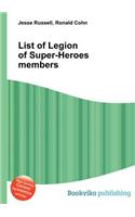 List of Legion of Super-Heroes Members