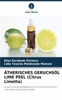 ÄTHERISCHES GERUCHSÖL LIME PEEL (Citrus Limetta)
